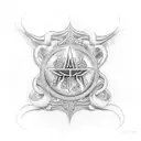 Malenia rune tattoo design idea