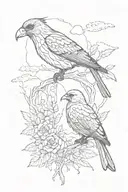 Tatoo bird Rust Cohle from true detective and tatoo Ellie's from the last of us tattoo design idea