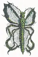 Mantis tattoo design idea