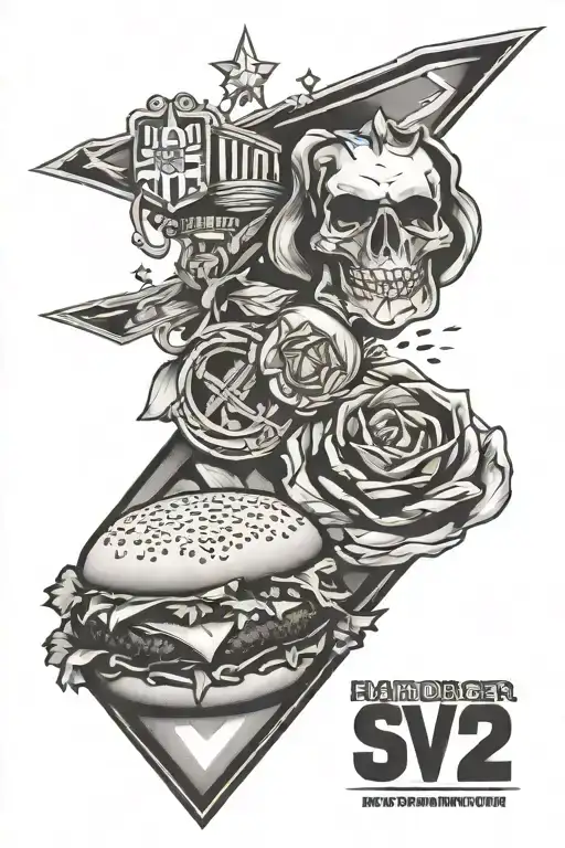 Hamburger SV tattoo design idea