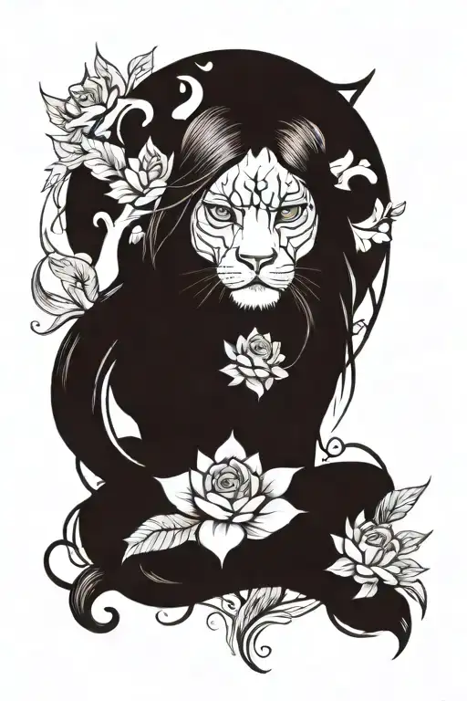 solitude strength beautiful   tattoo design idea