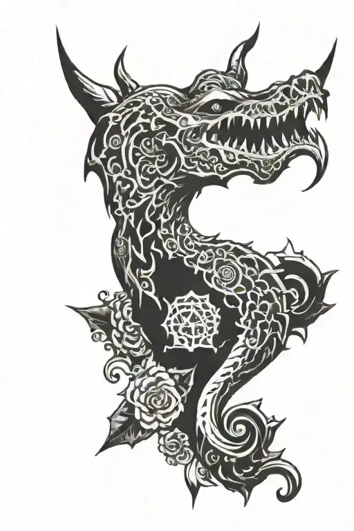 Get Rich Or Die Trying tattoo design idea