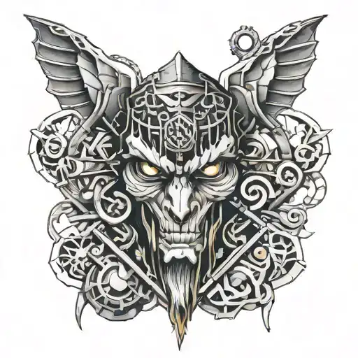treder, hacker  tattoo design idea