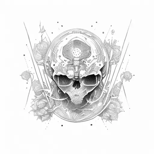 alive tattoo design idea