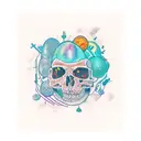 alive tattoo design idea