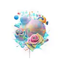 alive tattoo design idea