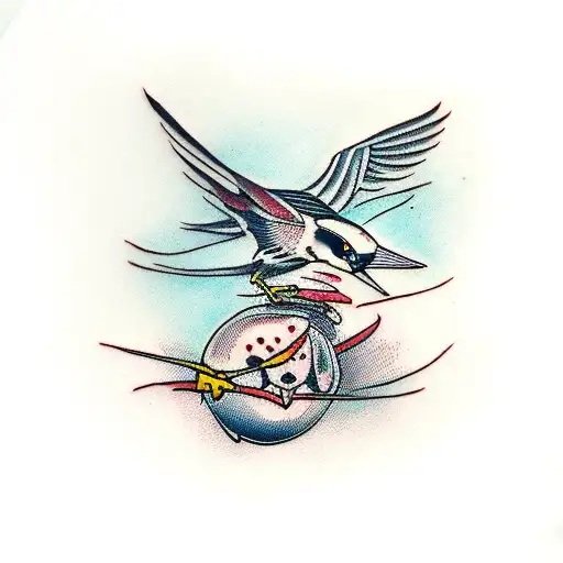 dead Sparrow tattoo design idea