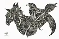 vyshyvanka designs with a modern tattoo design idea