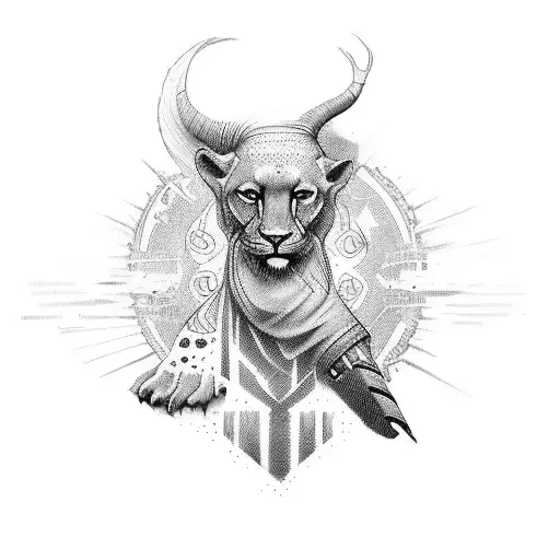 Theme: The Journey of Wisdom  Upper Arm (Shoulder to Elbow):  At the top of the arm, we start with a majestic representa tattoo design idea