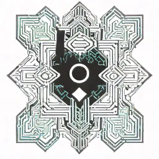 Religious tattoo design idea