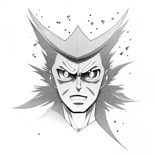 Mob psycho tattoo design idea