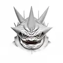 Gengar  tattoo design idea