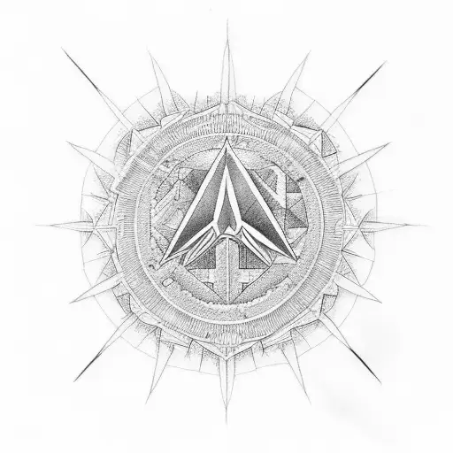 9/11 remembrance pentagon  tattoo design idea