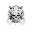 jason mask  tattoo design idea