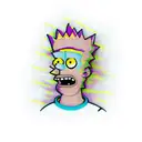 bart simpson  tattoo design idea