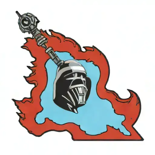 Star wars imperial logo tattoo design idea