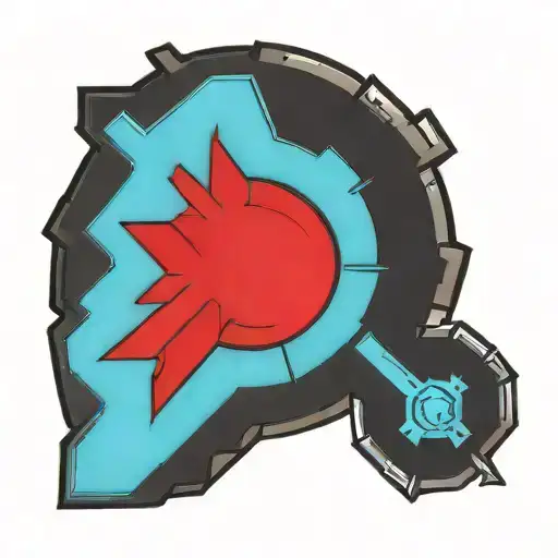 Jedi Symbol combined Sith symbol forming beneath it  tattoo design idea