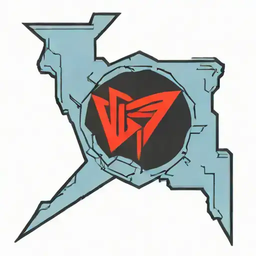 Jedi Symbol combined Sith symbol forming beneath it  tattoo design idea