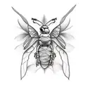 honeysuckle  tattoo design idea