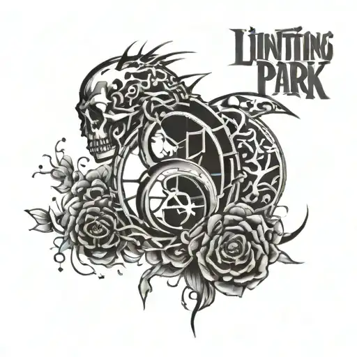 something inspired Linkin Park tattoo design idea