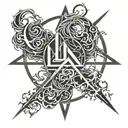 Linkin park logo tattoo design idea