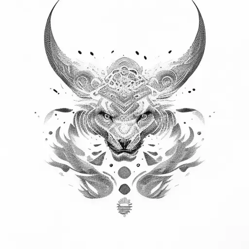 21, but the number 1 do it with 3, 6 and 8 tattoo design idea