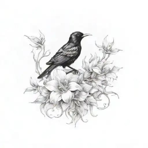"with birds i'll share this lonely viewing" scar tissue red hot chili peppers tattoo design idea