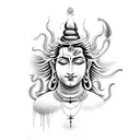 lord shiva tattoo design idea