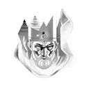 king david tattoo design idea