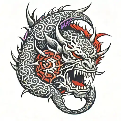 thorn spike  tattoo design idea