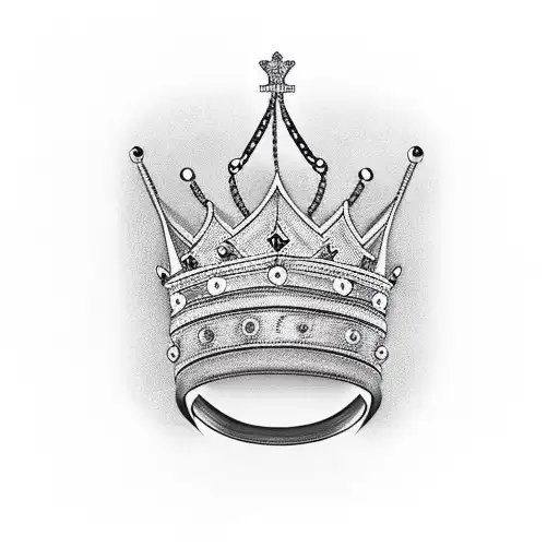 King's Crown tattoo design idea