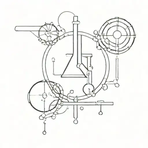 forensic drug chemistry tattoo design idea