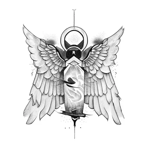icarus falling and the wings are falling apart tattoo design idea