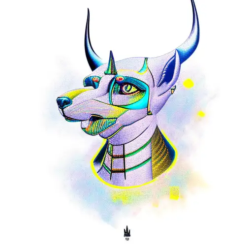 anubis tattoo design idea