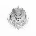 bosque tattoo design idea