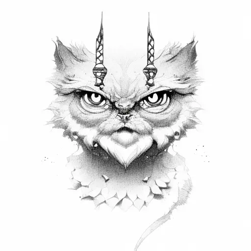 hollowness  tattoo design idea