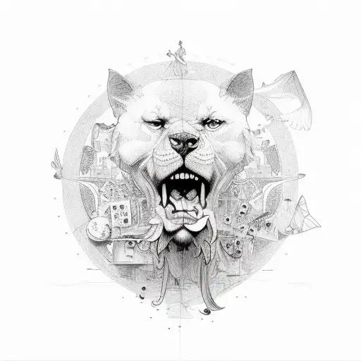 Aristotles idea of the golden mean tattoo design idea