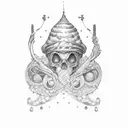 text : Anni, amorie bicchieri di vino, nonne se contano mai. tattoo design idea