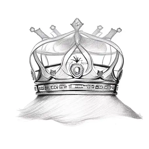 Queen's Crown tattoo design idea