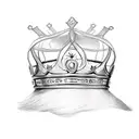 Queen's Crown tattoo design idea