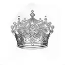 Queen's Crown tattoo design idea