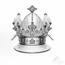 Queen's Crown tattoo design idea