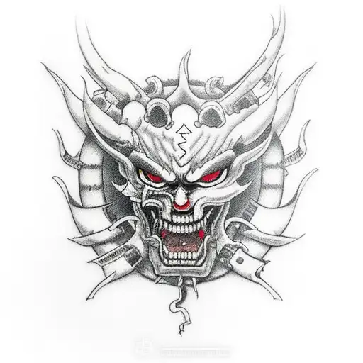 referências a guts de Berserk  tattoo design idea