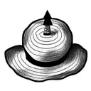 Vietnamese Leat hat  tattoo design idea