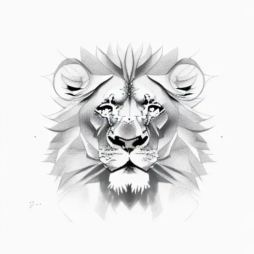 Lion and Cub Temporary Sleeve Tattoos – neartattoos