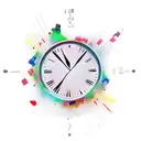 broken clock  tattoo design idea