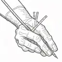 bart simspon with nice style rolling a joint  tattoo design idea