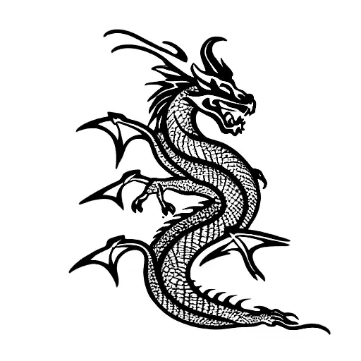 61+ Minimalist Dragon Tattoos You Need To See! - YouTube