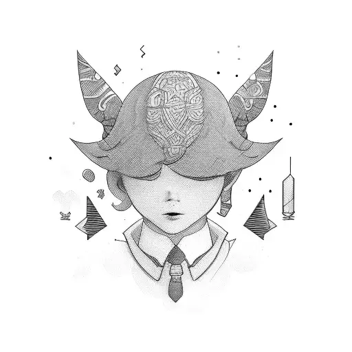 a boy who stutters tattoo design idea