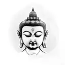 Buddha becoming asura  tattoo design idea